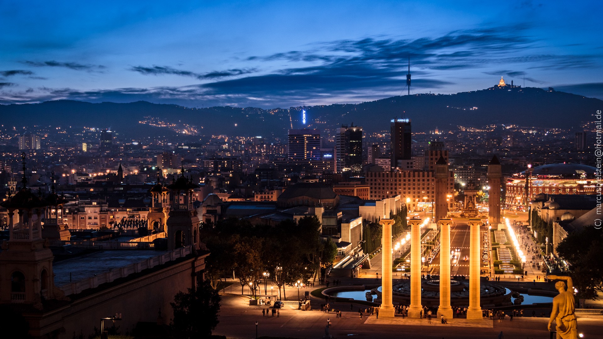 Fachadas de edificios en Barcelona