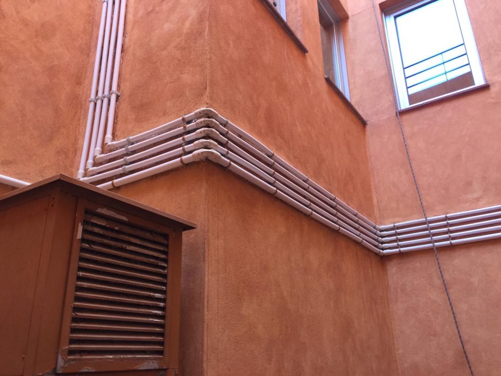 Rehabilitación de fachada de un edificio en Barcelona