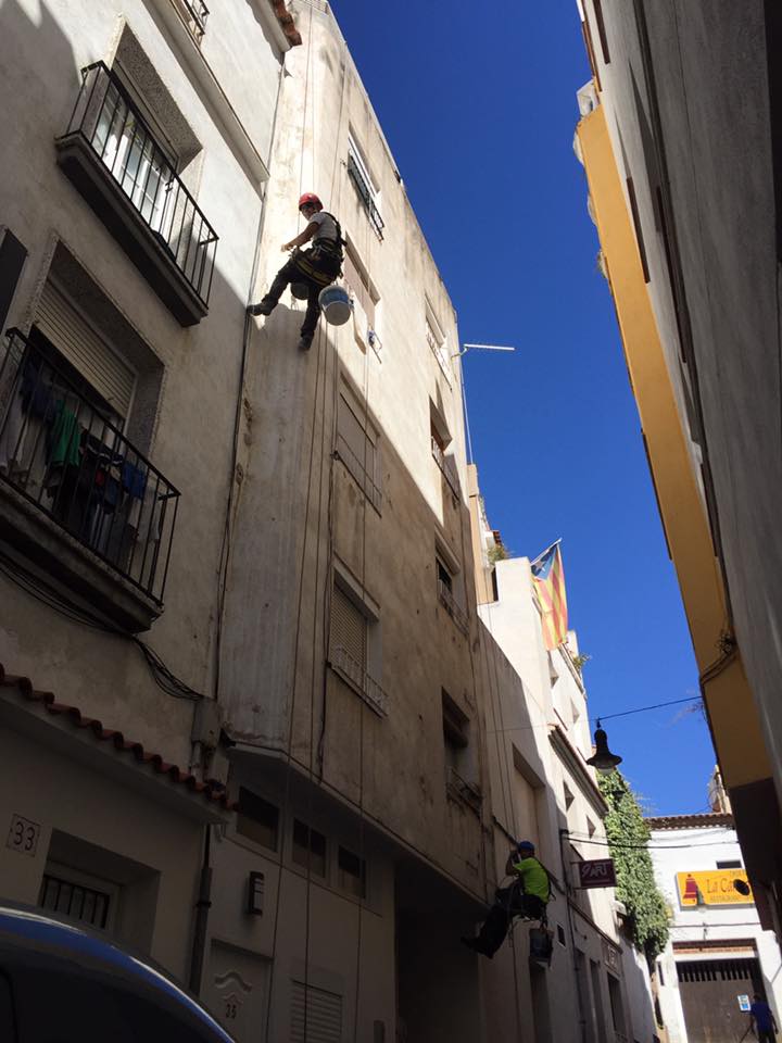 Rehabilitación de fachada en Barcelona
